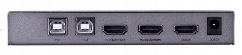 Przełącznik KVM Unitek V307A 4K HDMI 2.0 2w1 Przełącznik KVM Unitek V307A 4K HDMI 2.0 2w1