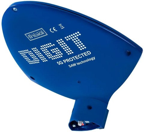 Antena szerokopasmowa DVB-T/T2 DIGIT Activa 5G Telmor niebieska Antena szerokopasmowa DVB-T/T2 DIGIT Activa 5G Telmor niebieska