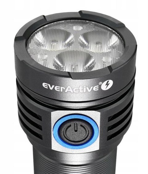 Latarka ręczna 3x Osram P9 10W LED everActive FL-3300R Luminator 3300 lumenów IPX4 Latarka ręczna 3x Osram P9 10W LED everActive FL-3300R Luminator 3300 lumenów IPX4