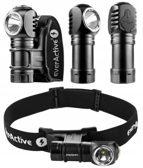 Latarka ręczna / czołowa Luminus SST20 10W LED everActive FL-55R 500 lumenów IP66 Latarka ręczna / czołowa Luminus SST20 10W LED everActive FL-55R 500 lumenów IP66