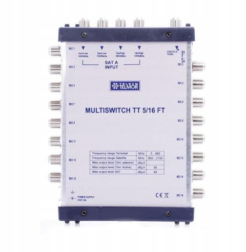 Multiswitch TT 5/16 Telmor - końcowy Multiswitch TT 5/16 Telmor - końcowy
