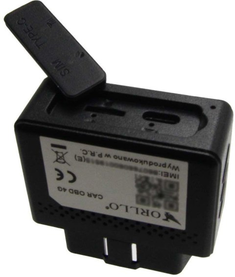 Nadajnik GPS Orllo Car Track OBD 4G do samochodu Nadajnik GPS Orllo Car Track OBD 4G do samochodu