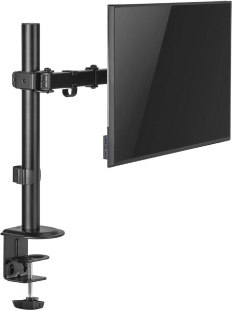 Uchwyt biurkowy przegubowy na 1 monitor Spacetronik SPA-112 Uchwyt biurkowy przegubowy na 1 monitor Spacetronik SPA-112