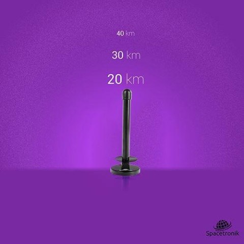 Antena magnetyczna DVB-T2 Spacetronik Hook TV USB 30dB Double Power Antena magnetyczna DVB-T2 Spacetronik Hook TV USB 30dB Double Power