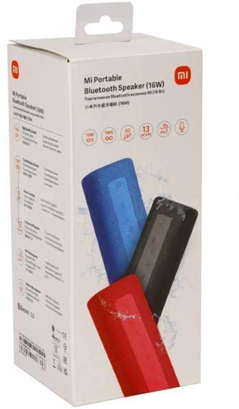 Głośnik przenośny Xiaomi Mi Portable Bluetooth Speaker czerwony Głośnik przenośny Xiaomi Mi Portable Bluetooth Speaker czerwony