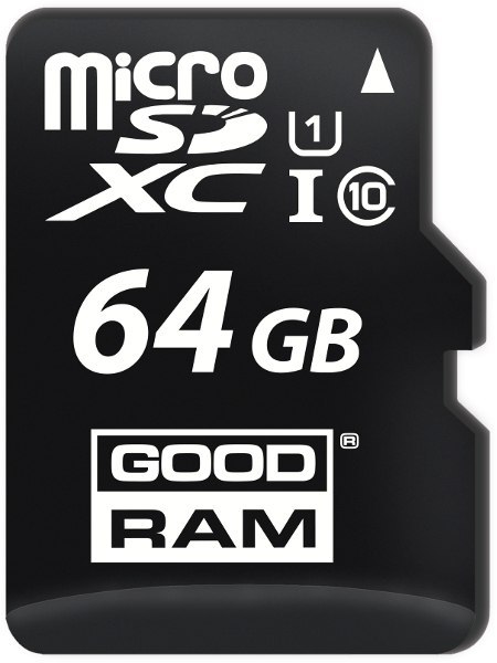 Karta pamięci microSD GOODRAM UHS-I 64GB Karta pamięci microSD GOODRAM UHS-I 64GB