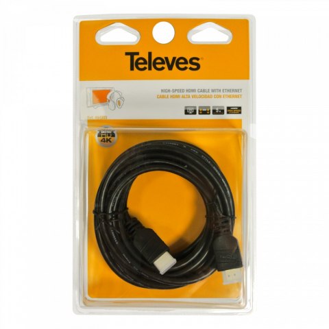 Kabel HDMI 2.0 Televes ref. 494503 5m 4K Kabel HDMI 2.0 Televes ref. 494503 5m 4K