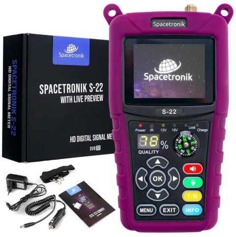 Miernik satelitarny Spacetronik STC-23 VF6800 Combo DVB-S2+T2/C Miernik satelitarny Spacetronik STC-23 VF6800 Combo DVB-S2+T2/C