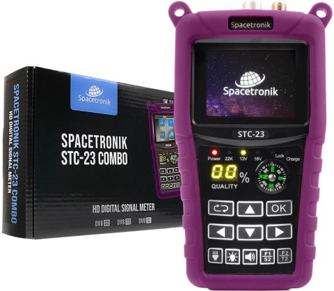 Miernik satelitarny Spacetronik STC-23 VF6800 Combo DVB-S2+T2/C Miernik satelitarny Spacetronik STC-23 VF6800 Combo DVB-S2+T2/C
