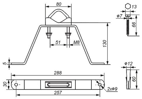 OBEJMA MUROWA OMM-50L13 OBEJMA MUROWA OMM-50L13