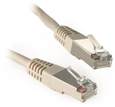 PATCHCORD KAT5E FTP 10M SZARY PATCHCORD KAT5E FTP 10M SZARY