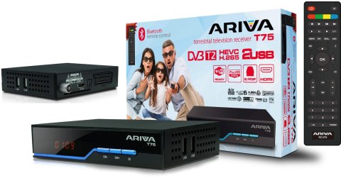 Tuner DVB-T2 Ferguson Ariva T75 H.265 HEVC Tuner DVB-T2 Ferguson Ariva T75 H.265 HEVC