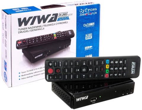 Tuner DVB-T/T2 WIWA H.265 LITE Tuner DVB-T/T2 WIWA H.265 LITE