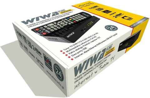 Tuner DVB-T/T2 WIWA H.265 MAXX Tuner DVB-T/T2 WIWA H.265 MAXX