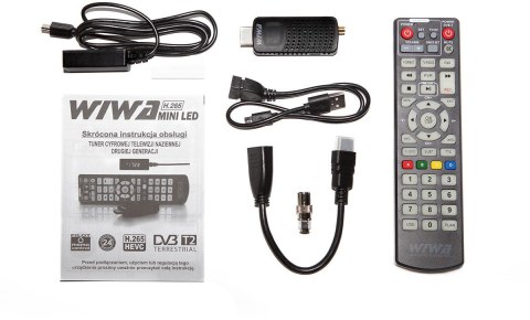 Tuner DVB-T/T2 WIWA H.265 MINI LED Tuner DVB-T/T2 WIWA H.265 MINI LED