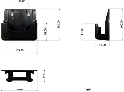Uchwyt do tunera Ferguson Ariva T75 H.265 HEVC Uchwyt do tunera Ferguson Ariva T75 H.265 HEVC