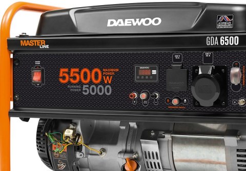 AGREGAT PRĄDOTWÓRCZY DAEWOO GDA 6500 5.5kW AGREGAT PRĄDOTWÓRCZY DAEWOO GDA 6500 5.5kW