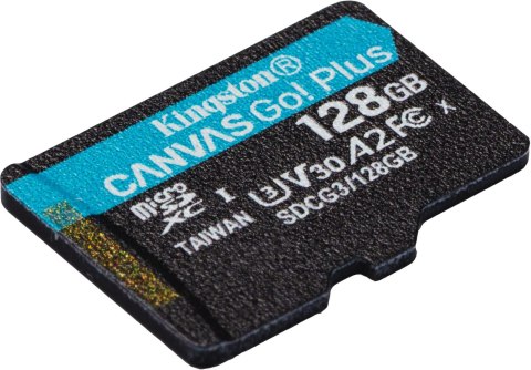 Karta pamięci microSD Kingston Canvas Go Plus microSDXC C10 UHS-I 128GB Karta pamięci microSD Kingston Canvas Go Plus microSDXC C10 UHS-I 128GB