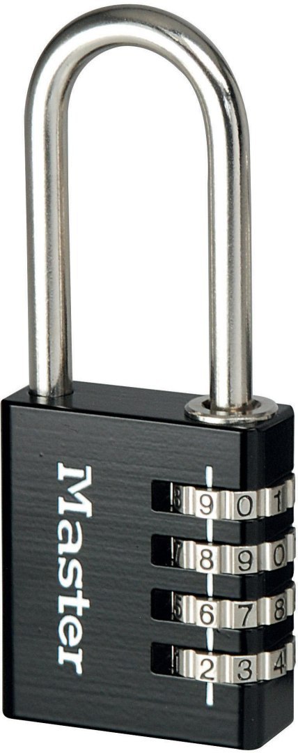 Kłódka z szyfrem długa Master Lock 7640EURDBLKLH Kłódka z szyfrem długa Master Lock 7640EURDBLKLH