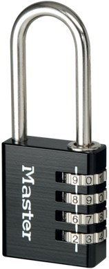 Kłódka z szyfrem długa Master Lock 7640EURDBLKLH Kłódka z szyfrem długa Master Lock 7640EURDBLKLH
