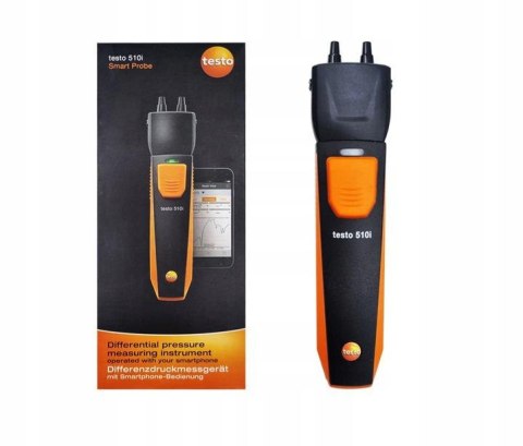 Manometr różnicowy Testo 510i SmartSonda Manometr różnicowy Testo 510i SmartSonda
