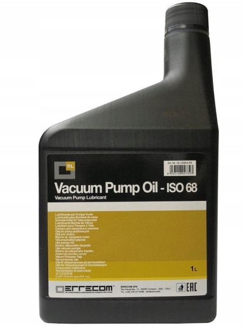 Olej do pomp próżniowych ISO 46 (1l.) Olej do pomp próżniowych ISO 46 (1l.)