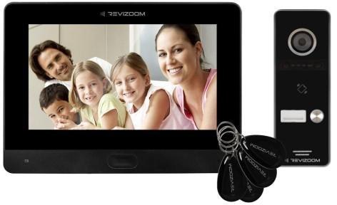 Wideodomofon REVIZOOM RM-T471HD BLACK/RC-411HD-C Wideodomofon REVIZOOM RM-T471HD BLACK/RC-411HD-C