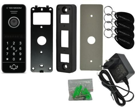 Wideodomofon REVIZOOM RM-T471HD WHITE/RC-411HD-CK Wideodomofon REVIZOOM RM-T471HD WHITE/RC-411HD-CK
