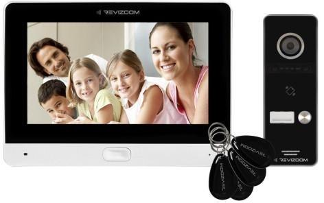 Wideodomofon REVIZOOM RM-T471HD WHITE/RC-411HD-C Wideodomofon REVIZOOM RM-T471HD WHITE/RC-411HD-C