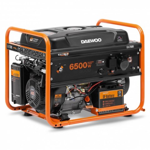 ZESTAW AGREGAT PRĄDOTWÓRCZY DAEWOO GDA 7500E 6.5kW + 2x GENERATOR OIL SAE 10W-30 DWO 600 ZESTAW AGREGAT PRĄDOTWÓRCZY DAEWOO GDA 7500E 6.5kW + 2x GENERATOR OIL SAE 10W-30 DWO 600