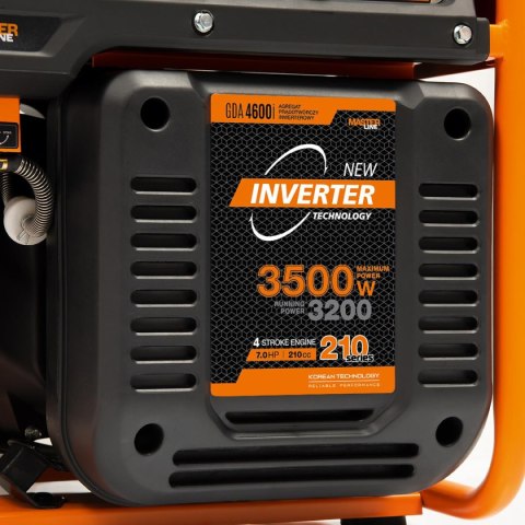 ZESTAW AGREGAT PRĄDOTWÓRCZY INWERTOROWY DAEWOO GDA 4600i 3.5kW + GENERATOR OIL SAE 10W-30 DWO 600 ZESTAW AGREGAT PRĄDOTWÓRCZY INWERTOROWY DAEWOO GDA 4600i 3.5kW + GENERATOR OIL SAE 10W-30 DWO 600
