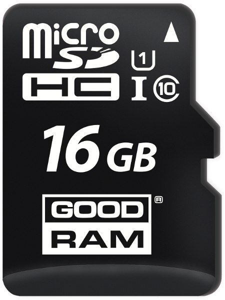 Karta pamięci microSD GOODRAM UHS-I 16GB Karta pamięci microSD GOODRAM UHS-I 16GB