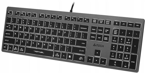 Klawiatura przewodowa A4tech FStyler FX60H White Backlit Klawiatura przewodowa A4tech FStyler FX60H White Backlit