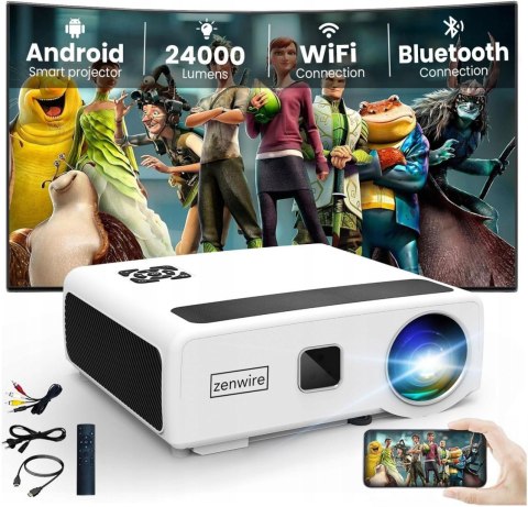 Projektor Zenwire e660h Android 9.0 Full HD 24000lm Projektor Zenwire e660h Android 9.0 Full HD 24000lm