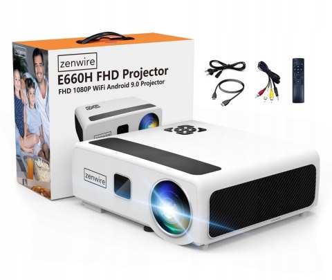 Projektor Zenwire e660h Android 9.0 Full HD 24000lm Projektor Zenwire e660h Android 9.0 Full HD 24000lm