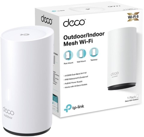 DOMOWY SYSTEM WI-FI MESH TP-LINK DECO X50-OUTDOOR DOMOWY SYSTEM WI-FI MESH TP-LINK DECO X50-OUTDOOR