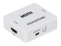 KONWERTER VGA+AU/HDMI-ECO VGA+AUDIO NA HDMI KONWERTER VGA+AU/HDMI-ECO VGA+AUDIO NA HDMI