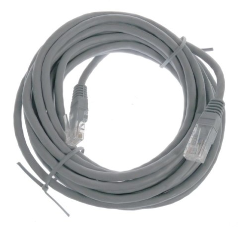 PATCHCORD KAT5E UTP 5M SZARY PATCHCORD KAT5E UTP 5M SZARY