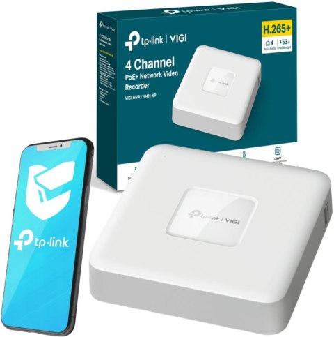 REJESTRATOR TP-LINK VIGI NVR1104H-4P REJESTRATOR TP-LINK VIGI NVR1104H-4P