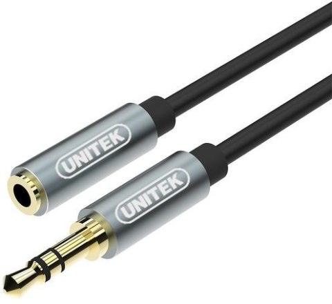 Unitek przewód miniJack 3,5mm (M)- 3,5mm (F) 1M Unitek przewód miniJack 3,5mm (M)- 3,5mm (F) 1M