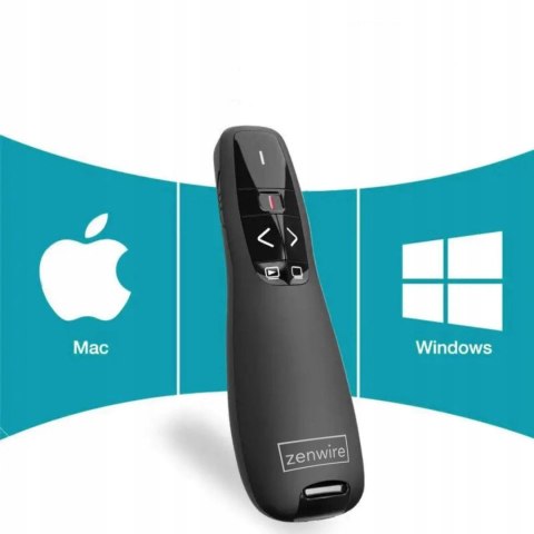 Wskaźnik laserowy USB do prezentacji Zenwire S15 Wskaźnik laserowy USB do prezentacji Zenwire S15