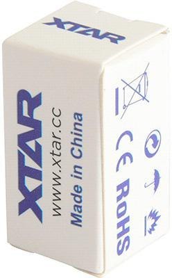 Akumulatorek 16340 / R-CR123 3,7V Xtar 650mAh (1 szt.) z zabezpieczeniem Akumulatorek 16340 / R-CR123 3,7V Xtar 650mAh (1 szt.) z zabezpieczeniem
