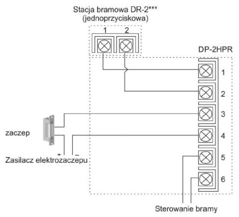 DOMOFON COMMAX DP-2HPR/DR-2PN DOMOFON COMMAX DP-2HPR/DR-2PN