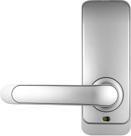 Klamka z kontrolerem dostępu biometria, TTLock/TTHotel, Mifare, szyfrator silver