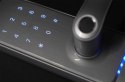 Klamka z kontrolerem dostępu biometria, TTLock/TTHotel, Mifare, szyfrator silver