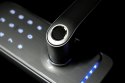 Klamka z kontrolerem dostępu biometria, TTLock/TTHotel, Mifare, szyfrator silver