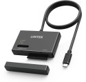 S1232A01-EU Unitek Mostek USB-C na dyski SATA i M.2 MVMe S1232A01-EU Unitek Mostek USB-C na dyski SATA i M.2 MVMe