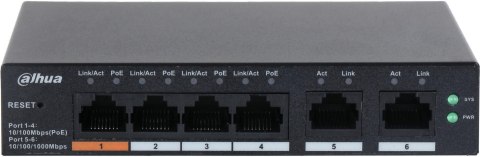 SWITCH DAHUA CS4006-4ET-60 SWITCH DAHUA CS4006-4ET-60