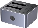 Y-3026GY01-EU Unitek Stacja klonująca dyski 2 x SATA 2,5"/3,5" USB 5Gbps Y-3026GY01-EU Unitek Stacja klonująca dyski 2 x SATA 2,5"/3,5" USB 5Gbps