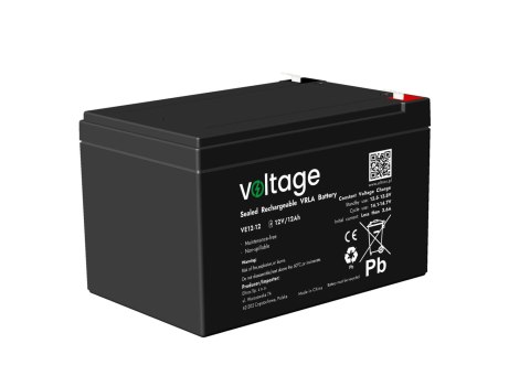 Akumulator AGM Voltage 12V 12Ah VE12-12 (Żywotność 6-9 lat) Akumulator AGM Voltage 12V 12Ah VE12-12 (Żywotność 6-9 lat)
